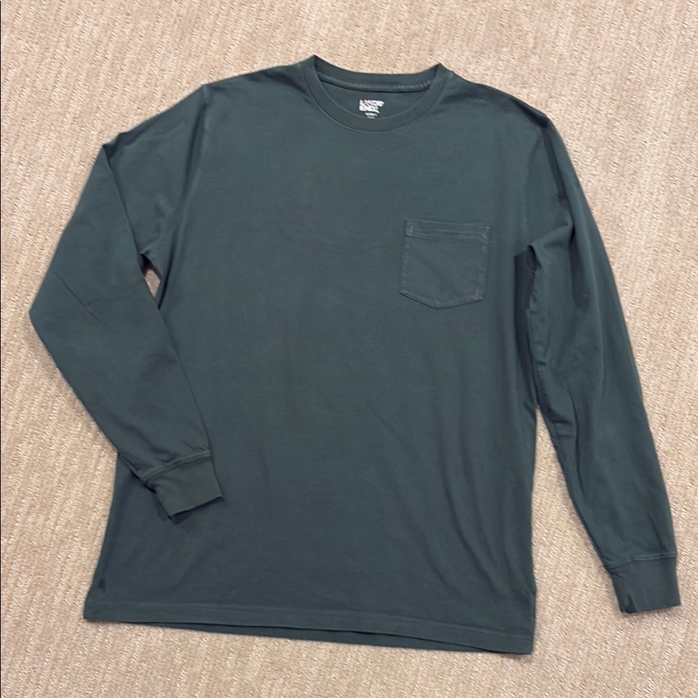 Men's Tall Super-T Long Sleeve T-Shirt with Pocket
